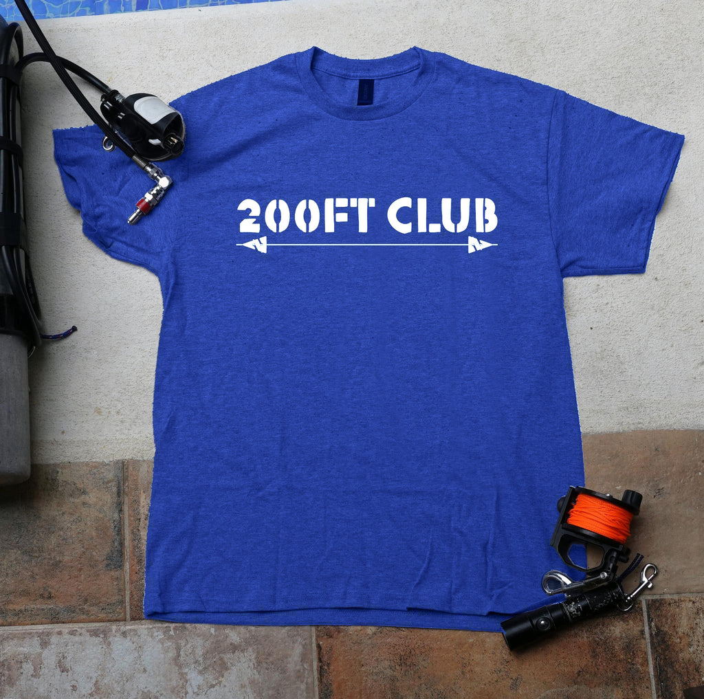 200ft Club Tech Diving T-Shirt