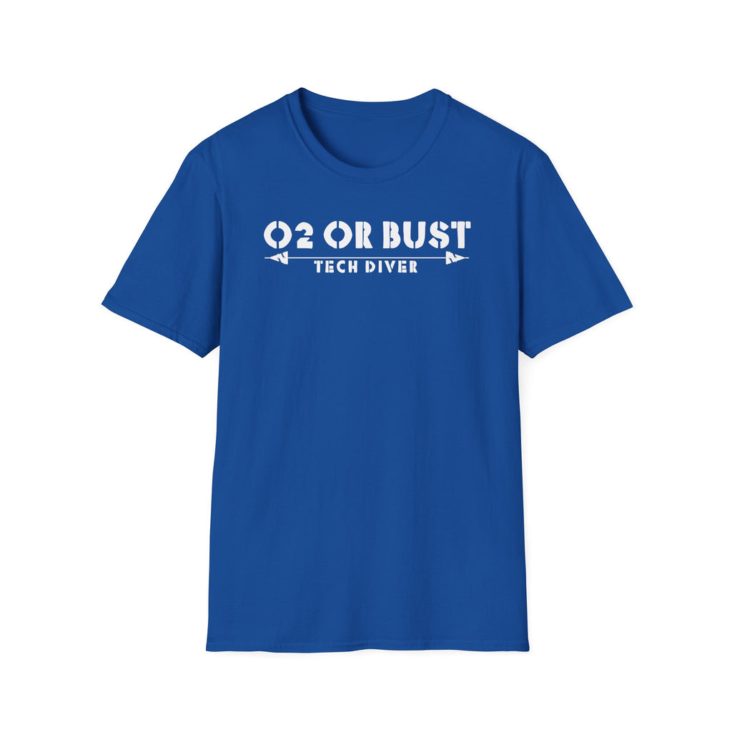 O2 or Bust Tech Diving T-Shirt