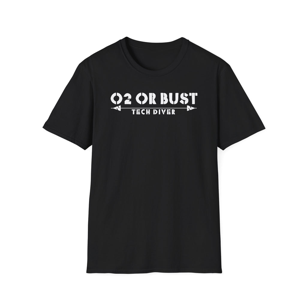 O2 or Bust Tech Diving T-Shirt