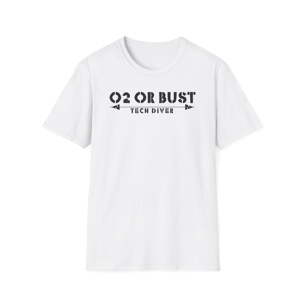 O2 or Bust Tech Diving T-Shirt