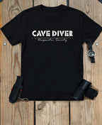 Cave Diver - Deepwater Society T-Shirt