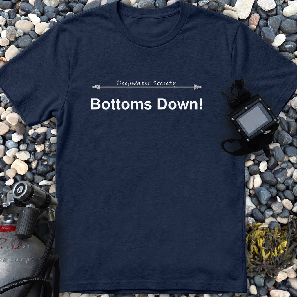 Bottoms Down! The direction of Technical Diving in a soft Tee