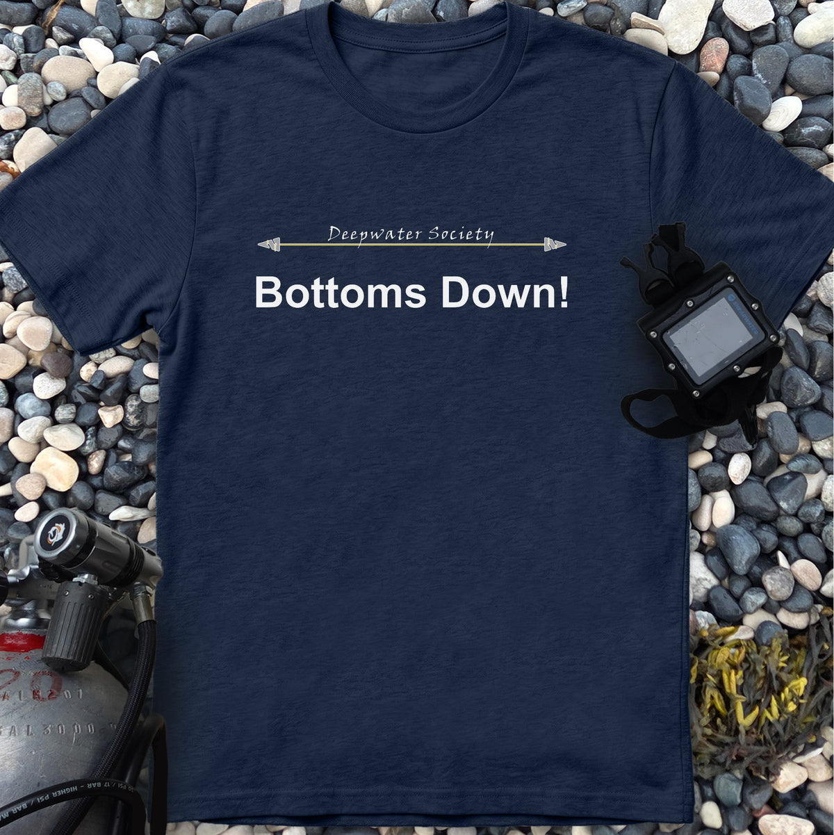 Bottoms Down! The direction of Technical Diving in a soft Tee
