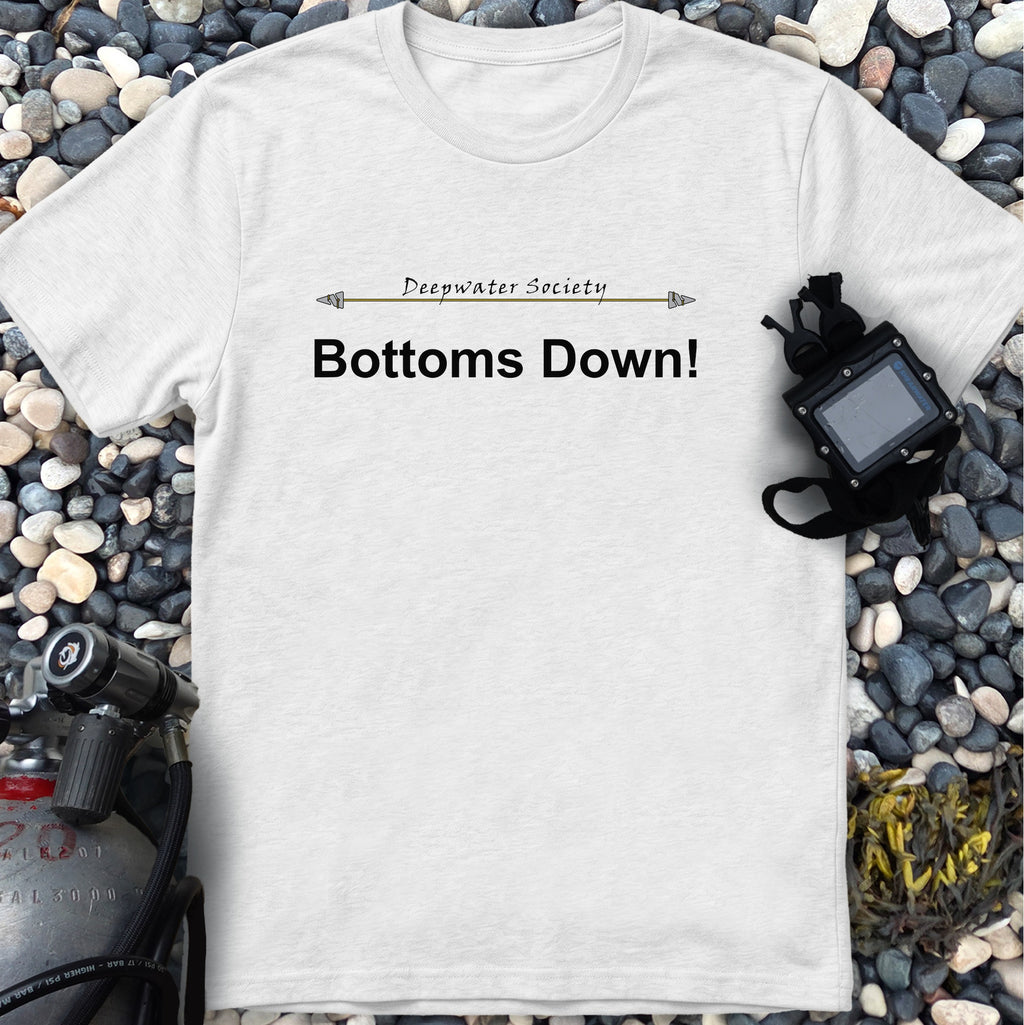 Bottoms Down! The direction of Technical Diving in a soft Tee