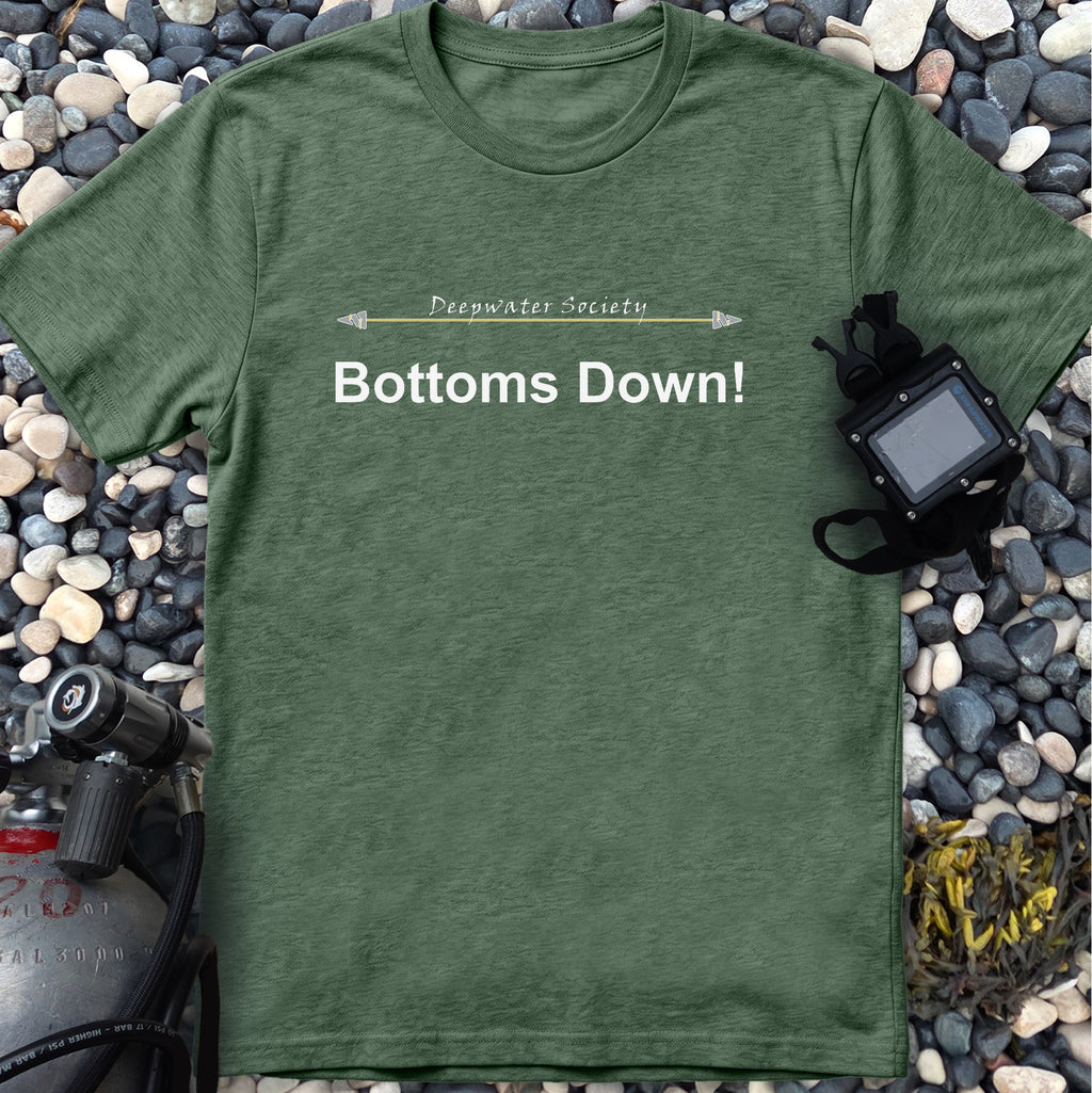 Bottoms Down! The direction of Technical Diving in a soft Tee