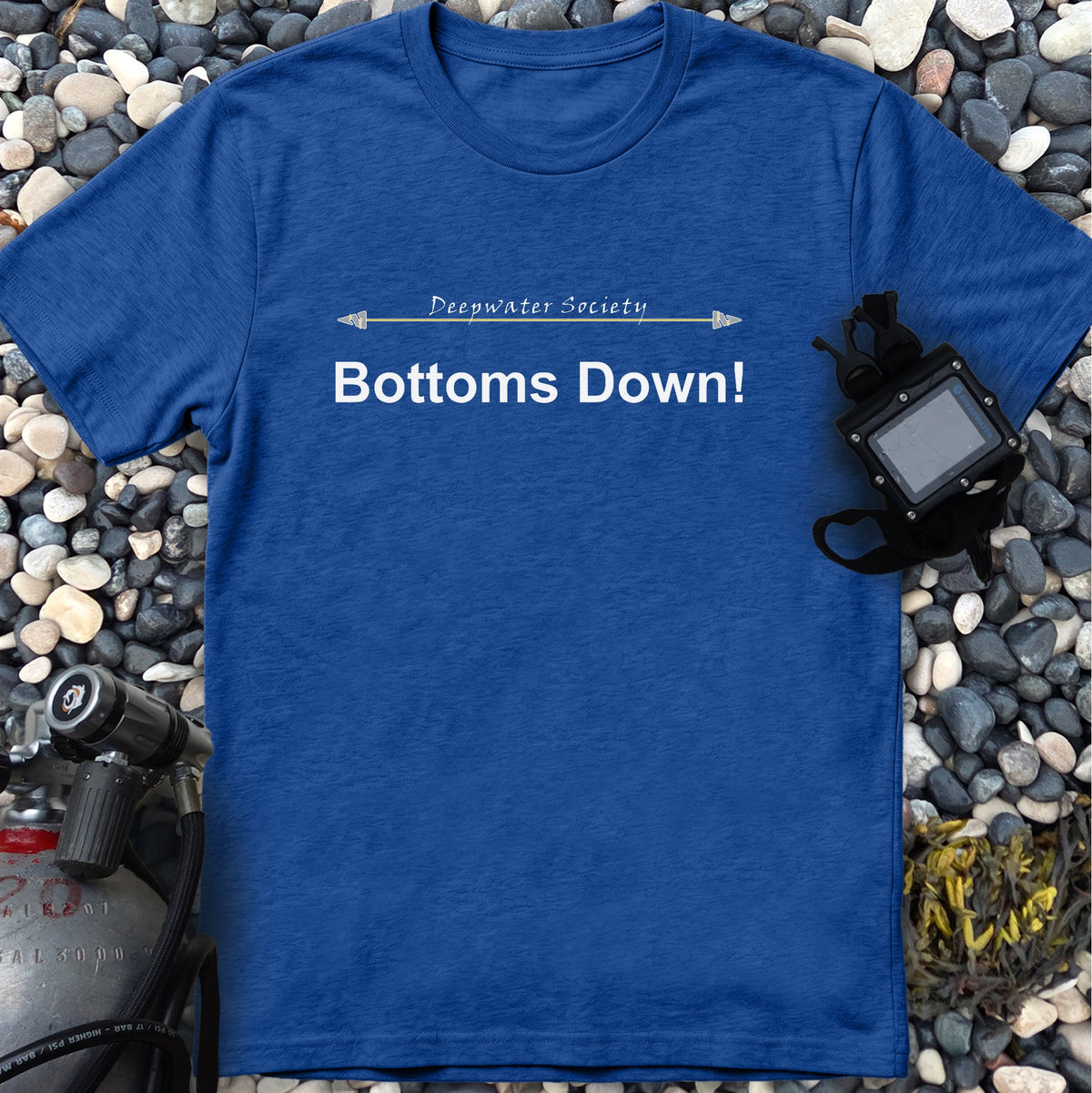 Bottoms Down! The direction of Technical Diving in a soft Tee