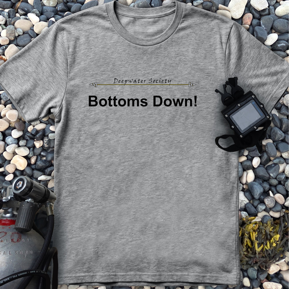 Bottoms Down! The direction of Technical Diving in a soft Tee