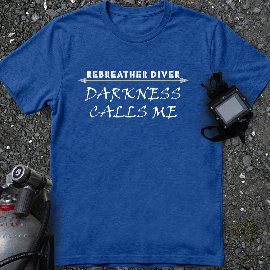 "Darkness Calls Me" Rebreather Diver