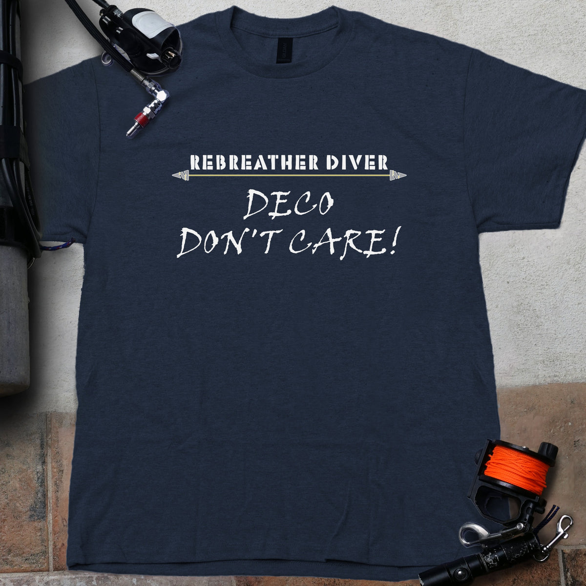 Deco Don't Care Rebreather Diver T