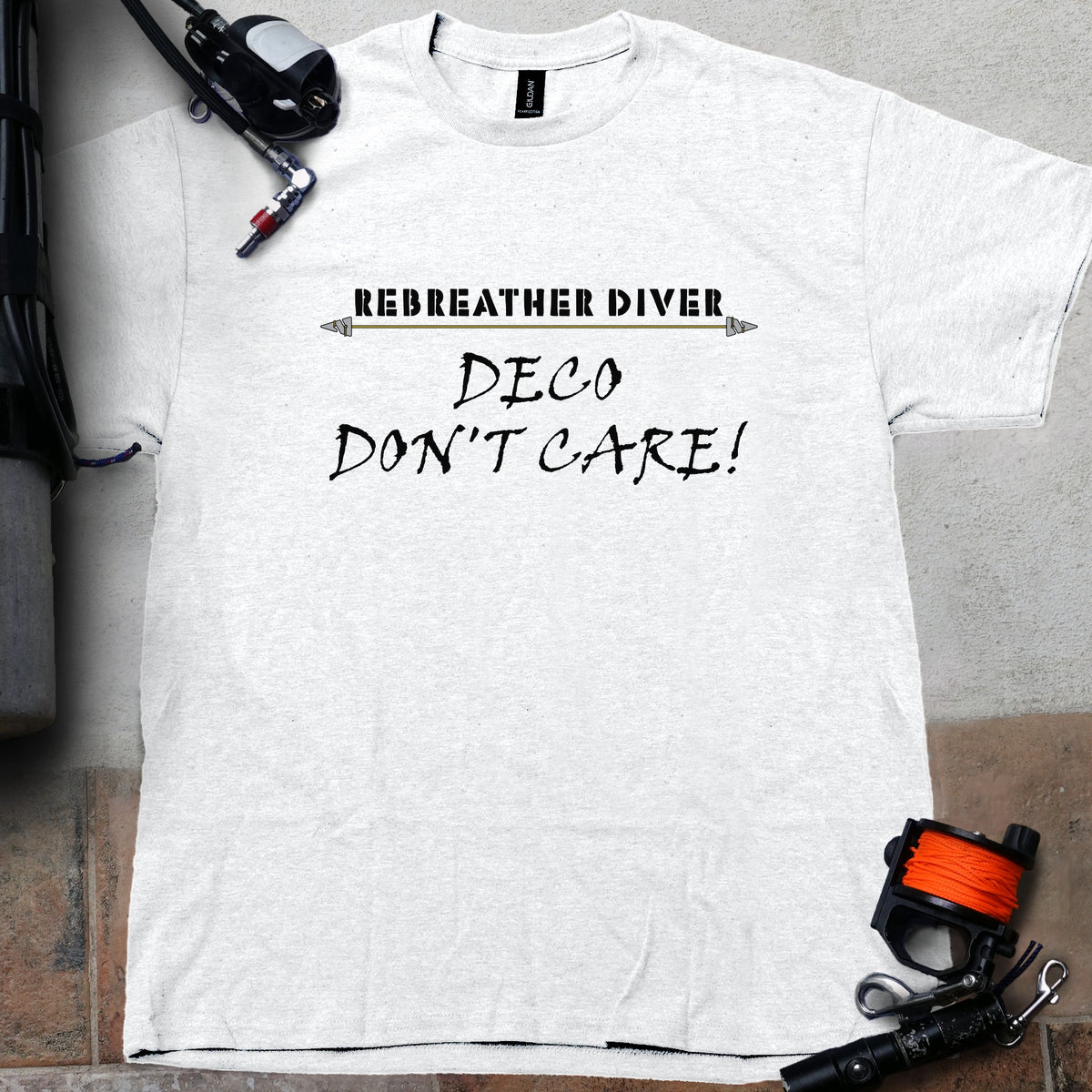 Deco Don't Care Rebreather Diver T