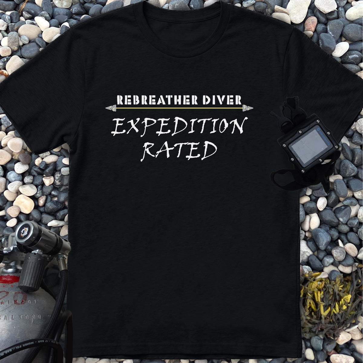 Expedition Rated Tee for Rebreather Divers