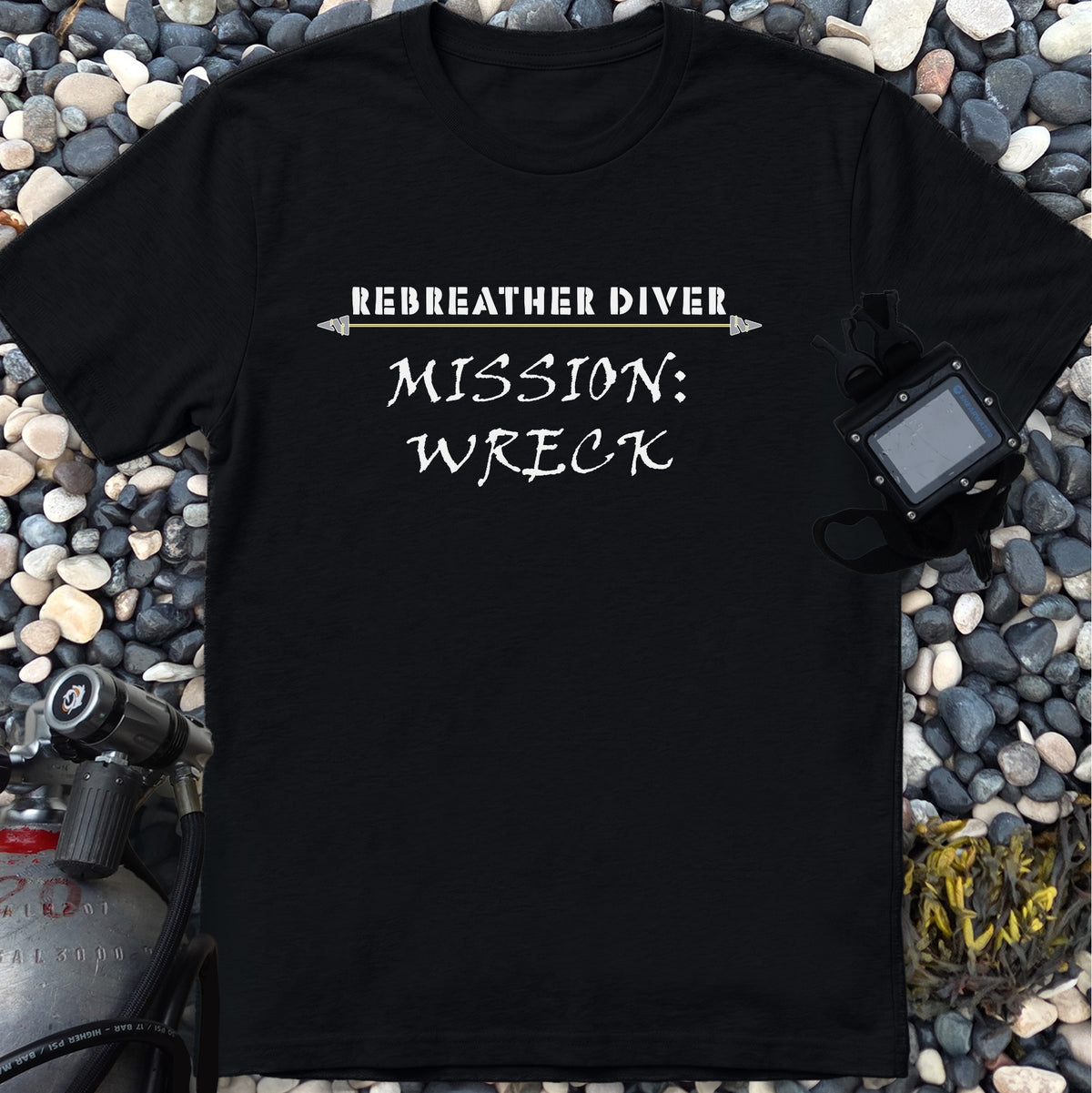 Rebreather Diver - "Mission: Wreck" post dive soft Tee