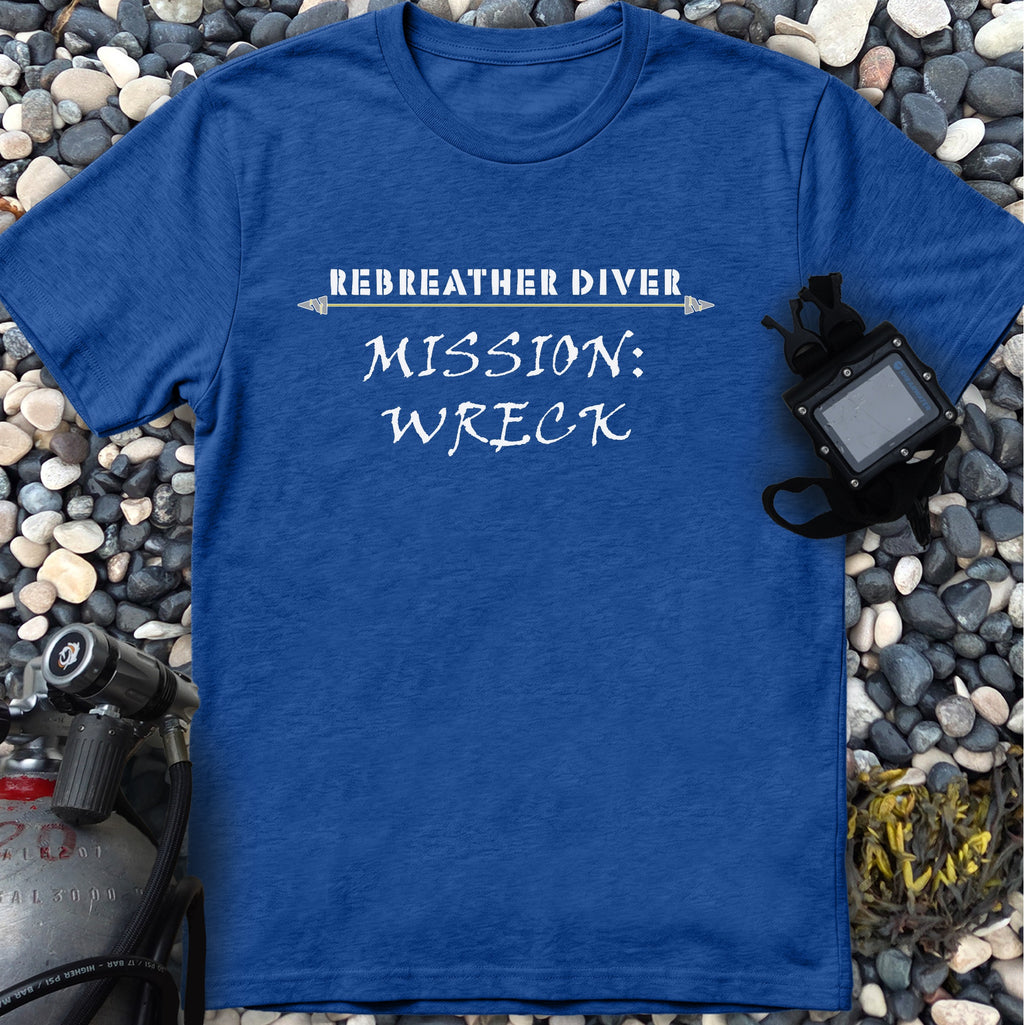 Rebreather Diver - "Mission: Wreck" post dive soft Tee
