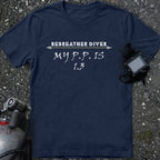 "My P.P. is 1.3" - the ppo2 check we all need in a comfortable Diver's Tee