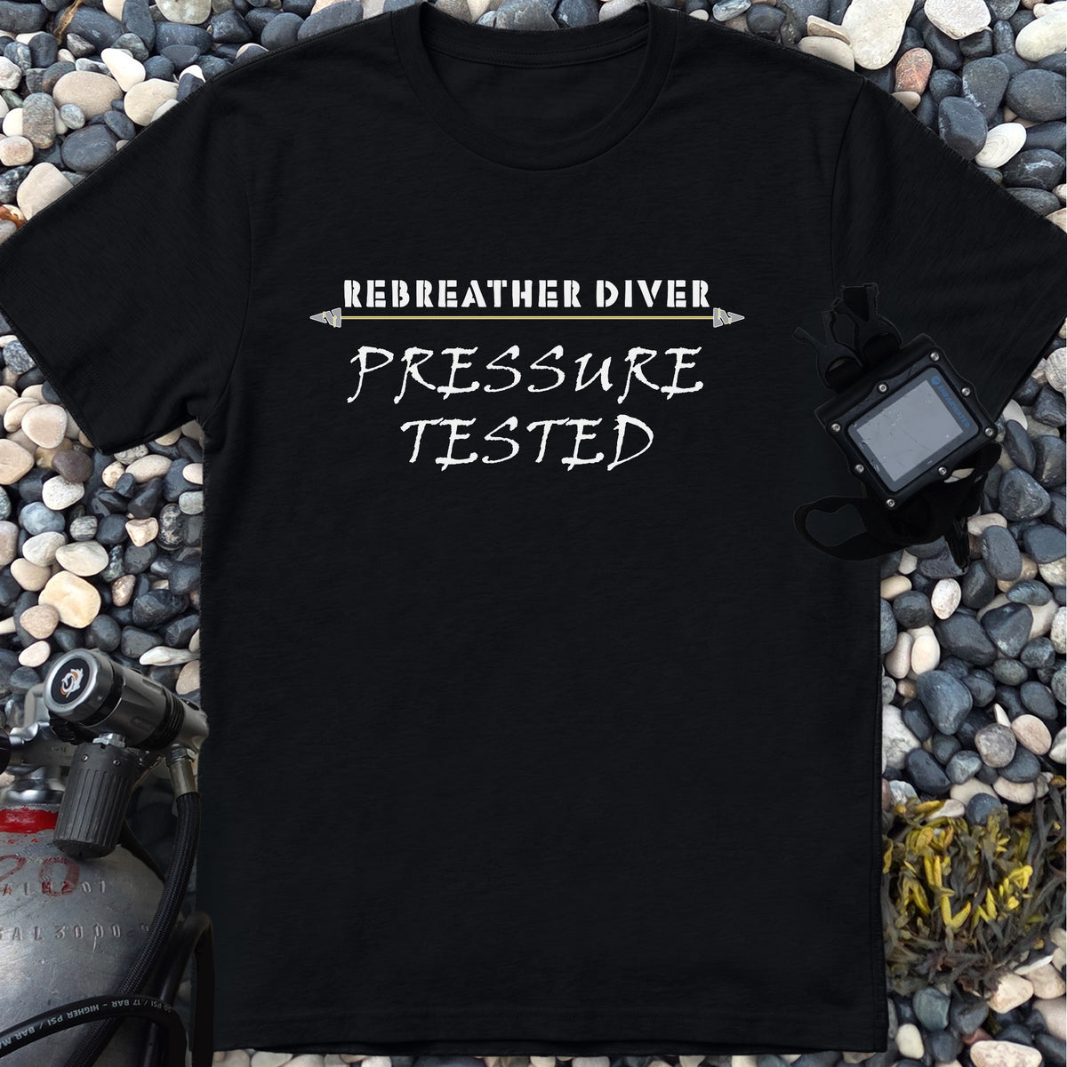 Rebreather Diver "Pressure Tested" soft Tee