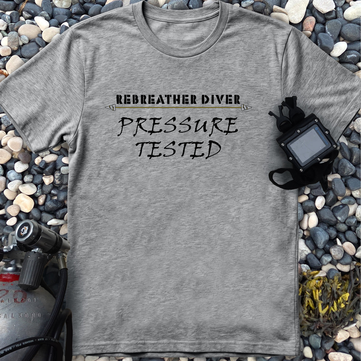 Rebreather Diver "Pressure Tested" soft Tee