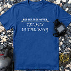 Tri-Mix is the way...Rebreather Diver soft t-shirt