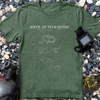 Birth of Tech Diving Gagnan Open Circuit Patent Tee