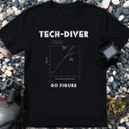 O2 Sensor "Go" Figure Technical Diving Tee