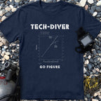 O2 Sensor "Go" Figure Technical Diving Tee