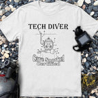 Cave Snorkel Certified Tech Diver Tee