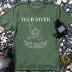 Cave Snorkel Certified Tech Diver Tee