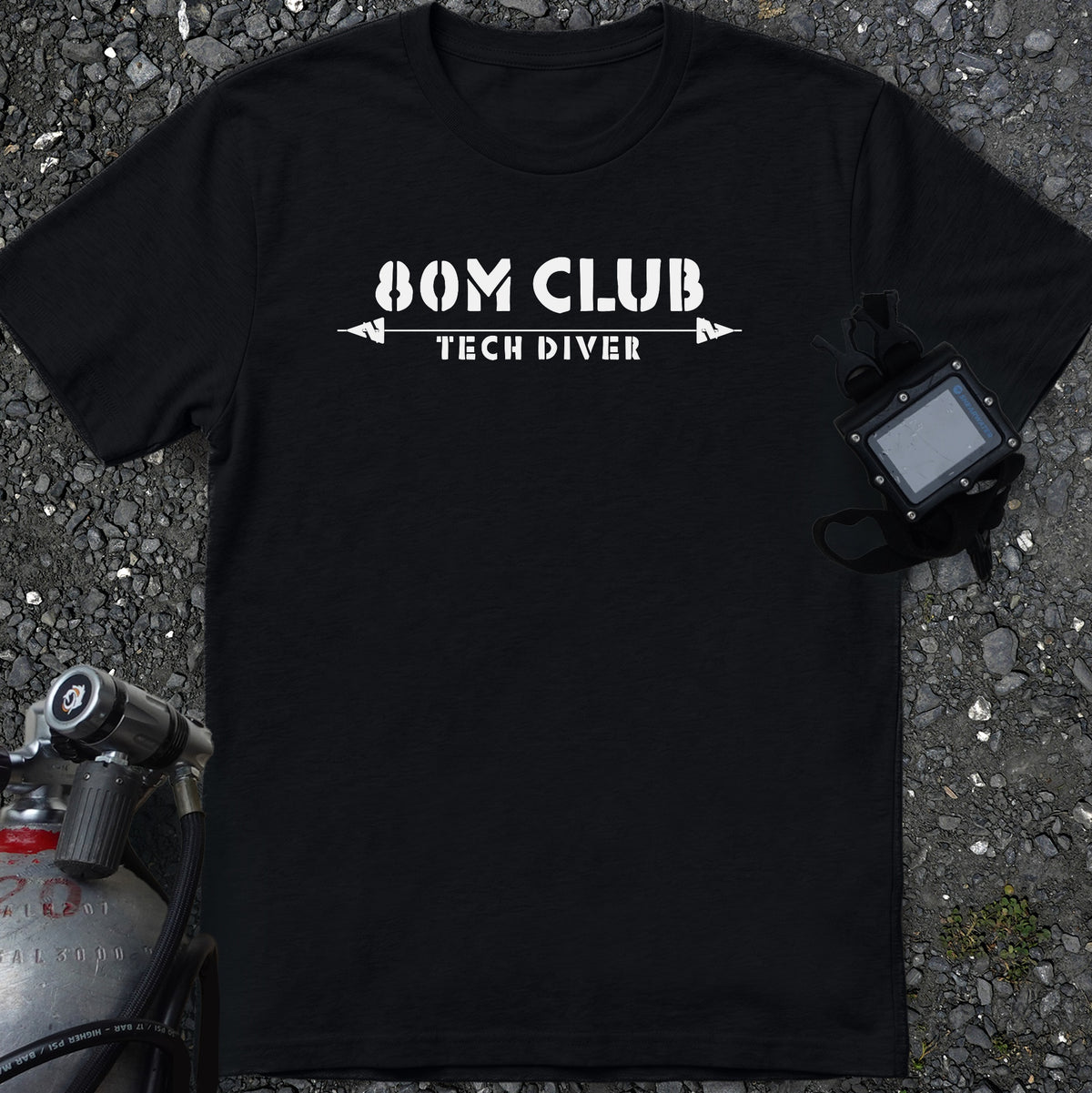 80M Club Tech Diver T-Shirt