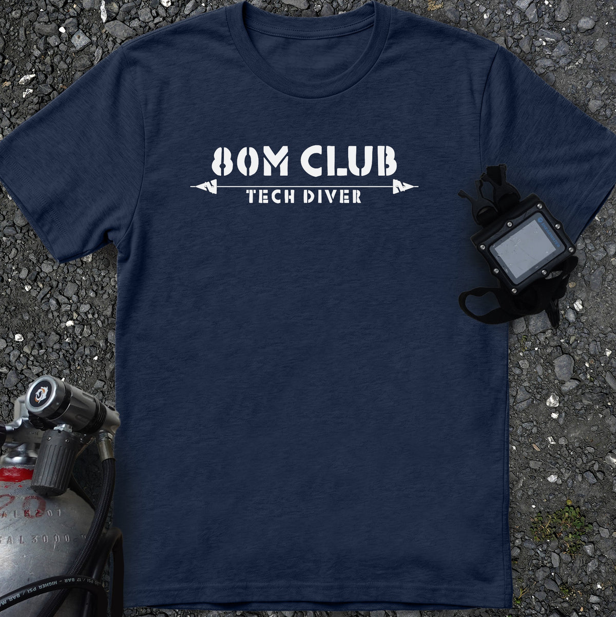 80M Club Tech Diver T-Shirt