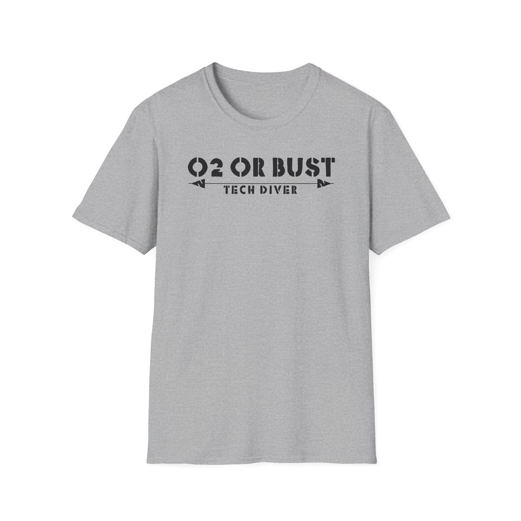 O2 or Bust Tech Diving T-Shirt